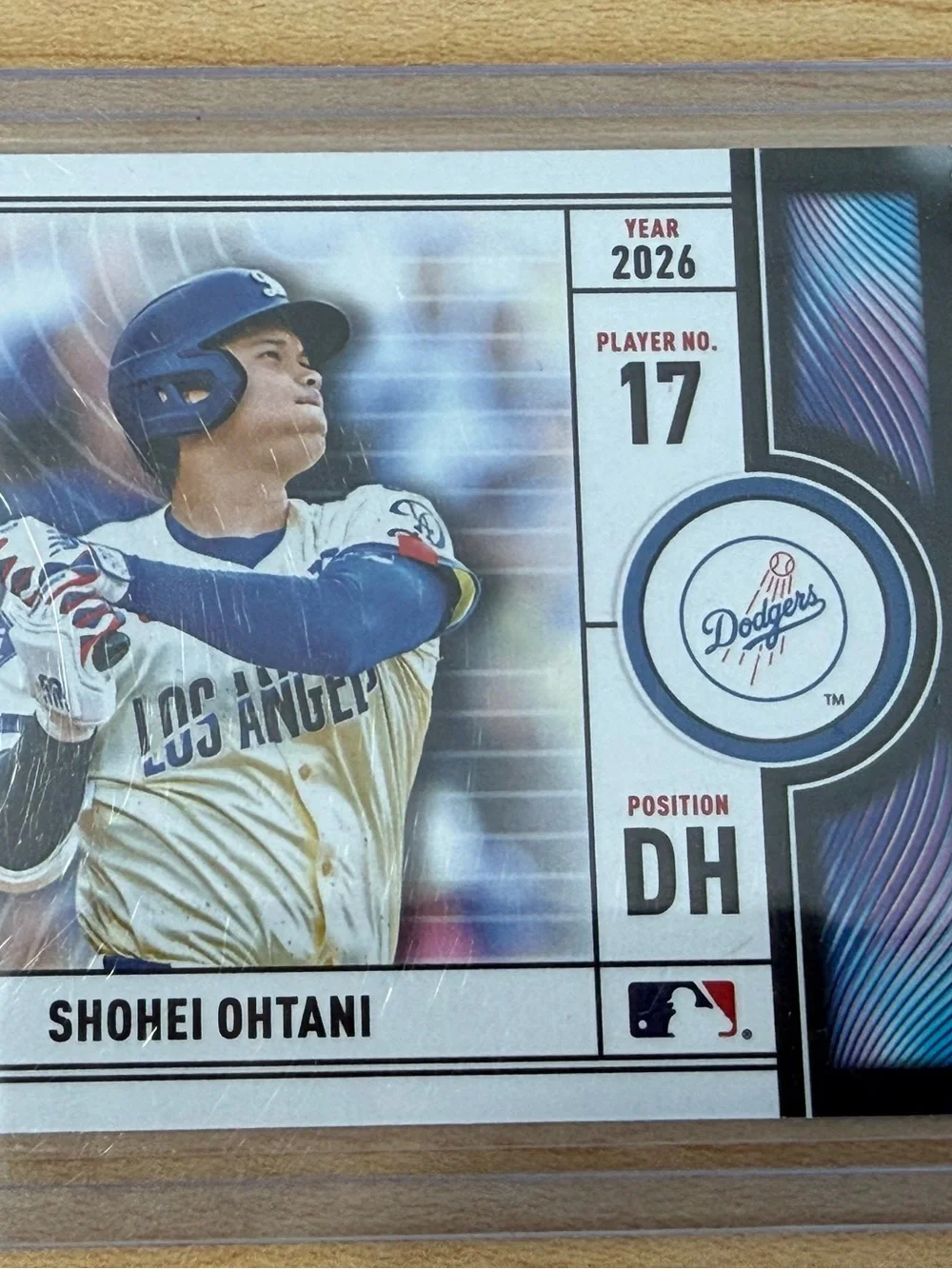 Topps Shohei Ohtani Card - Blue/White